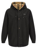 Black Polyester Coat