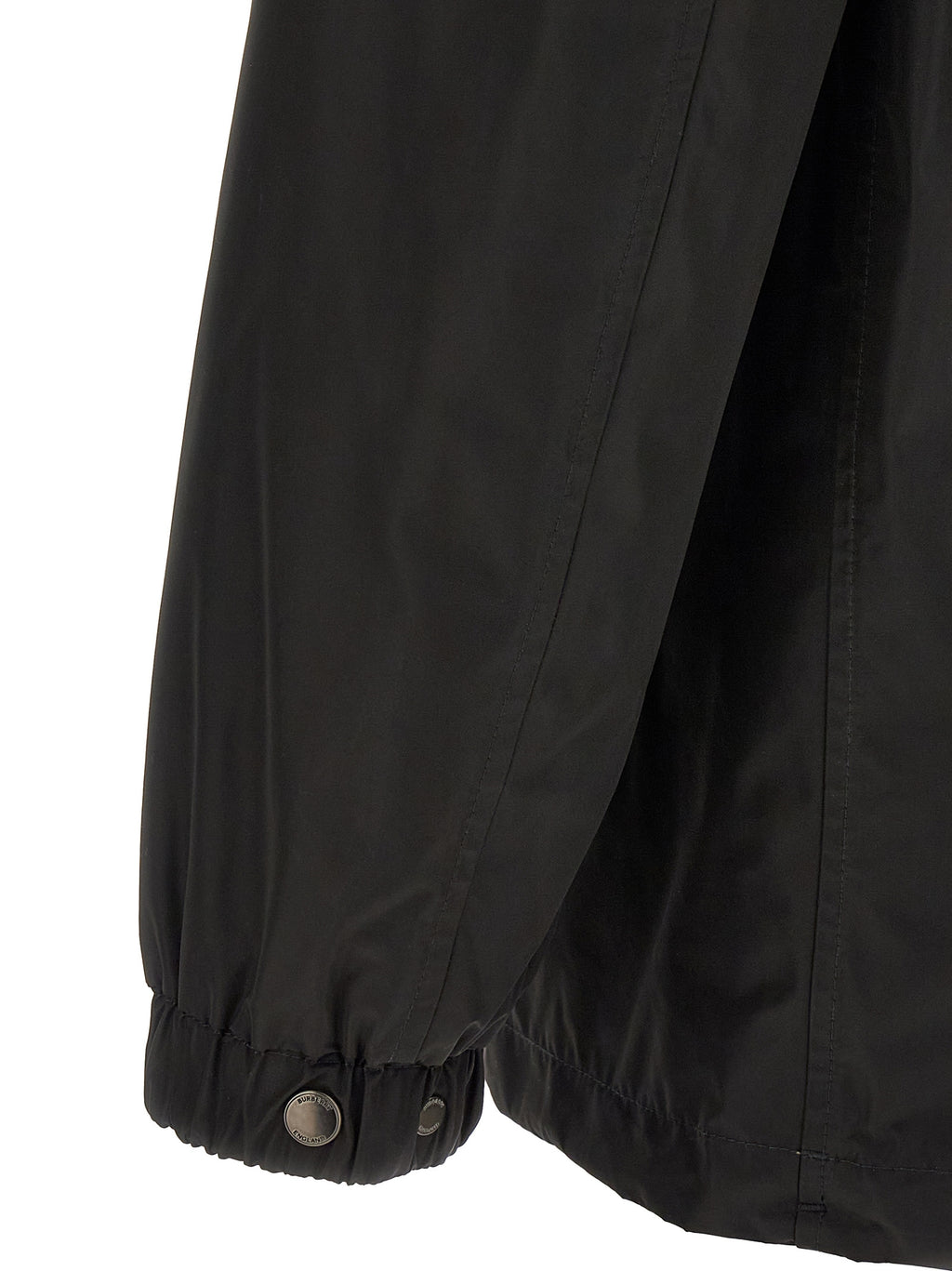 Black Polyester Coat