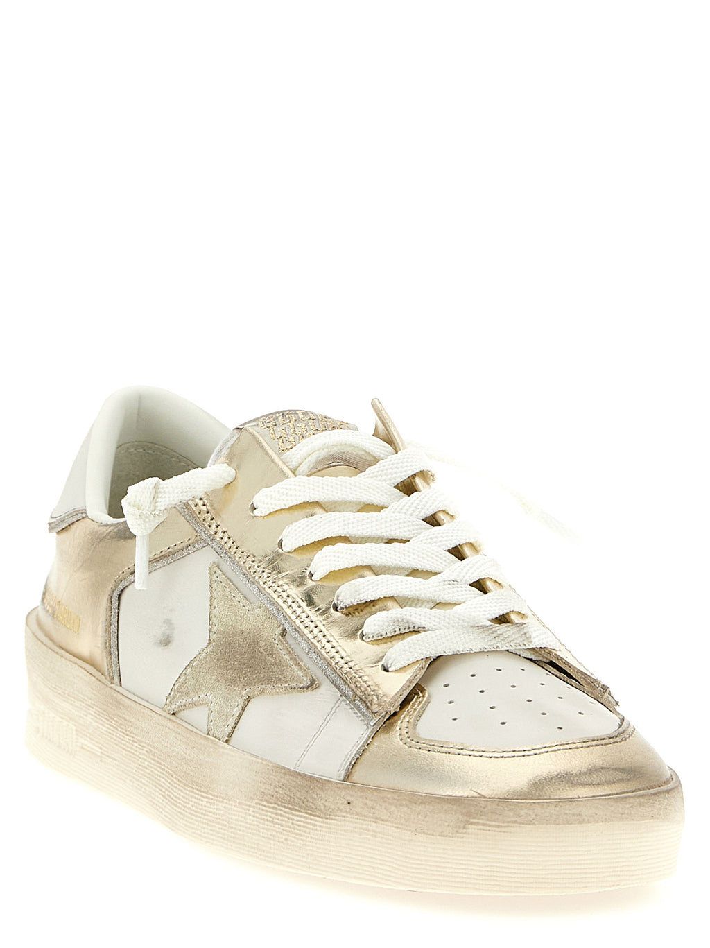 Multicolor Leather Low Top Sneakers