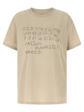 Beige Cotton T-Shirt