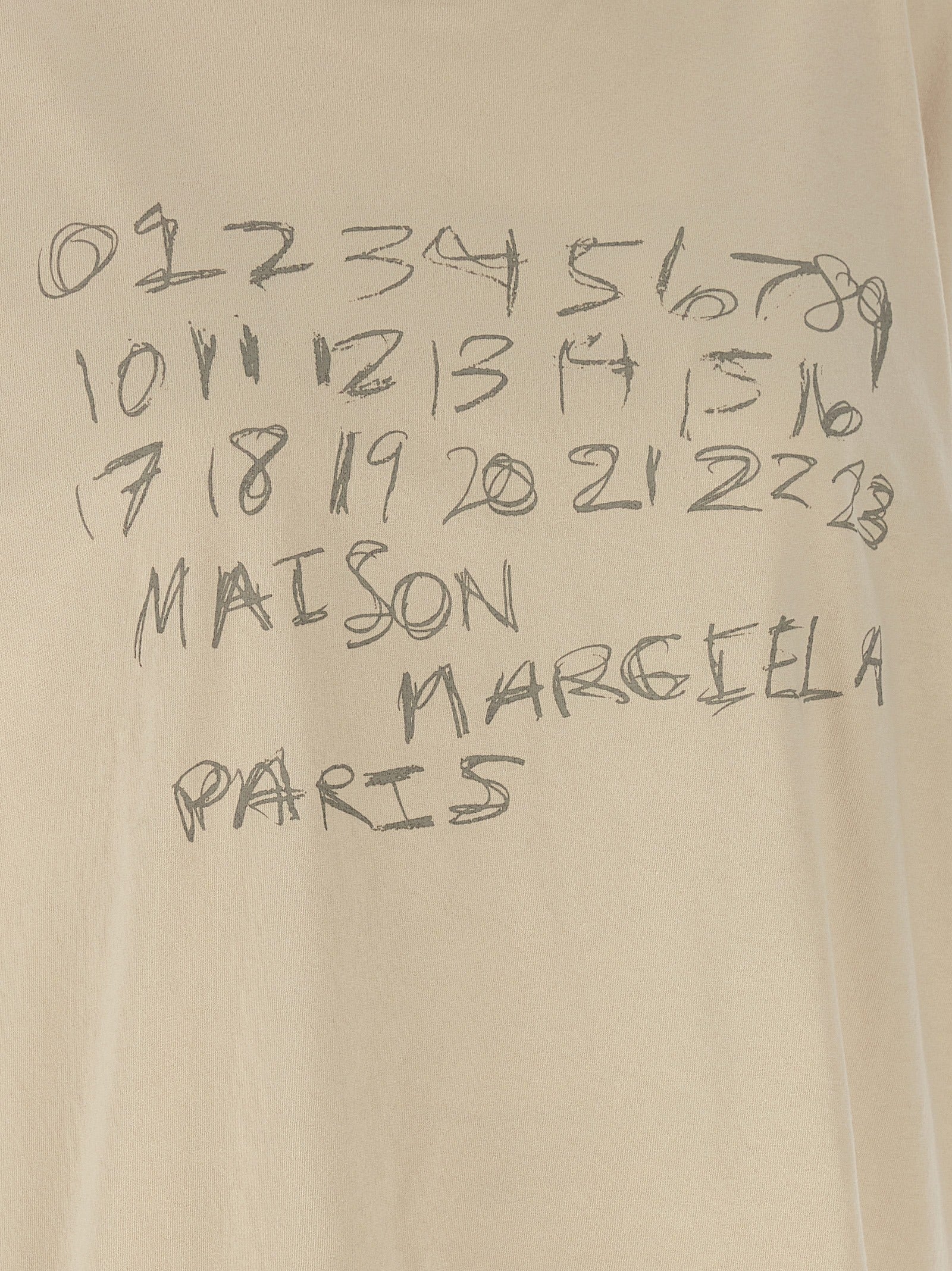 Beige Cotton T-Shirt