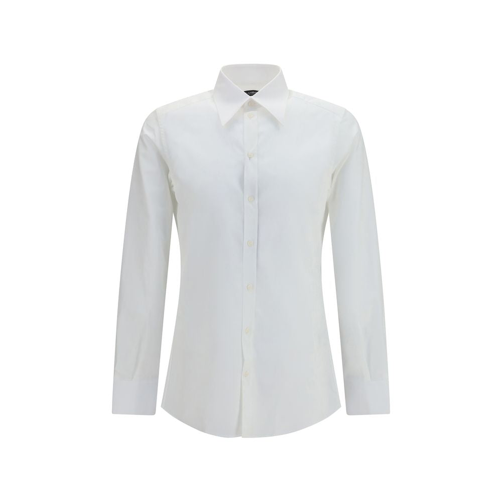 White Cotton Dress Shirt