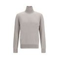 Beige Cashmere Turtleneck