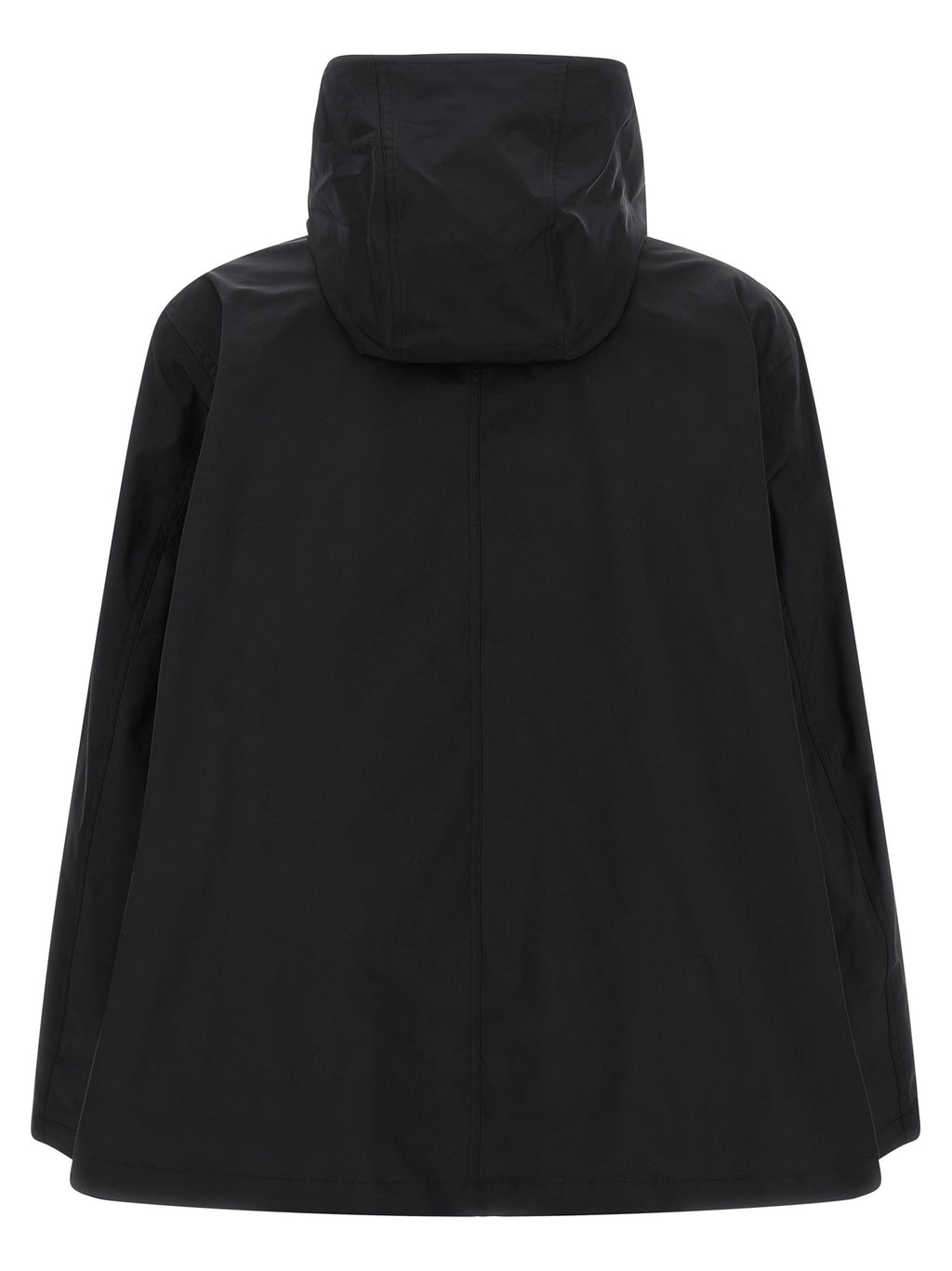 Black Polyester Parka