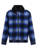 Blue Virgin Wool Bomber