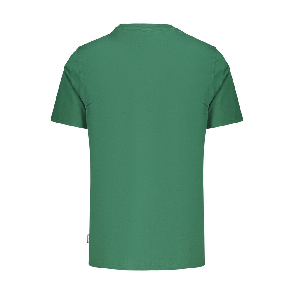 Green Cotton Men's T-Shirt