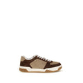 Brown Napa Leather / Calf Bos Taurus Athletic Sneakers