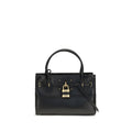 Black Buffalo Leather Shoulder Bag