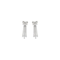 Silver Brass Earrings