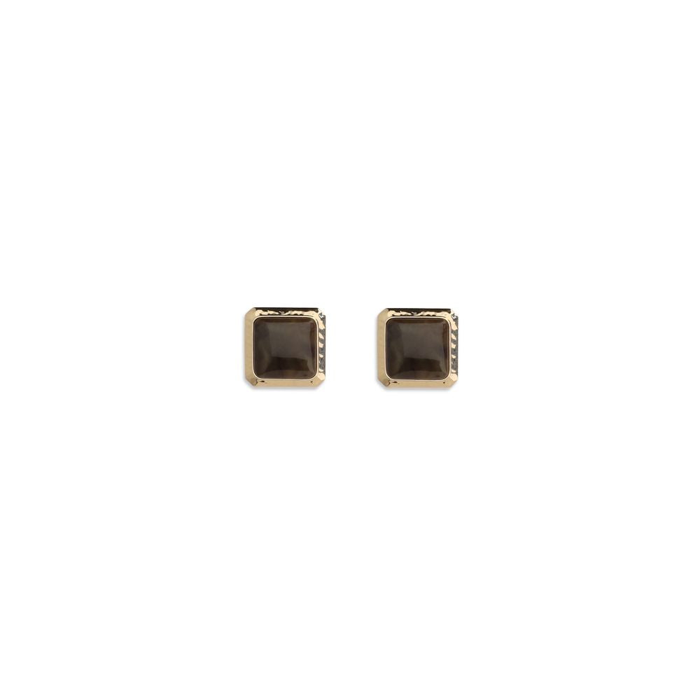 Gold Brass Earrings