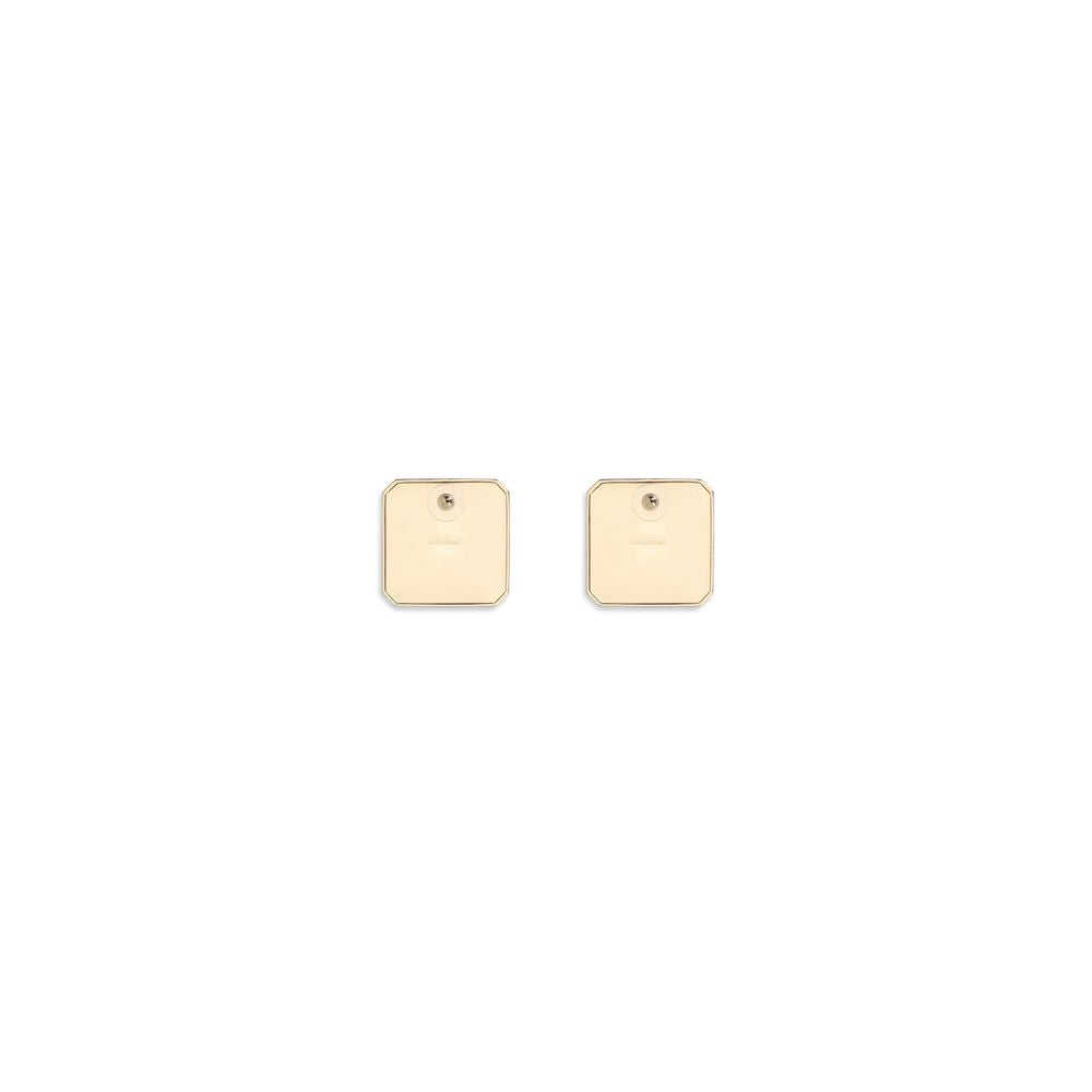 Gold Brass Earrings