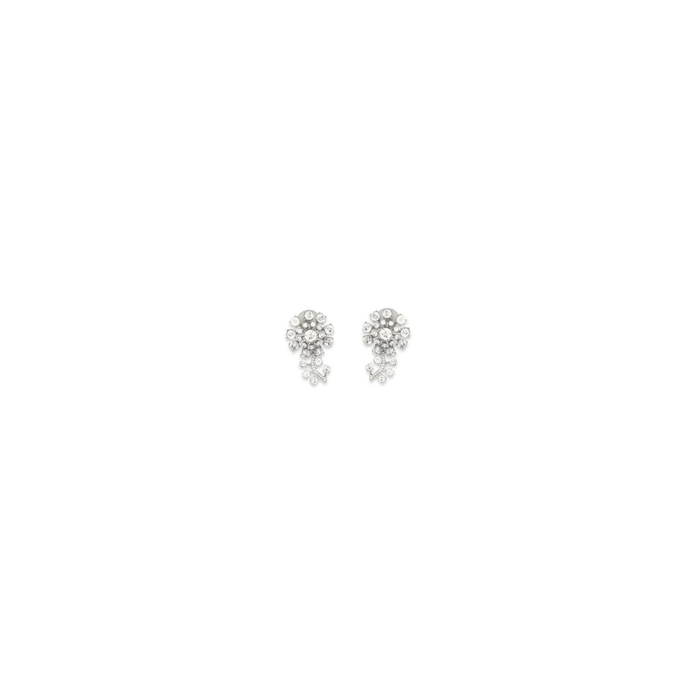 Silver Brass Earrings