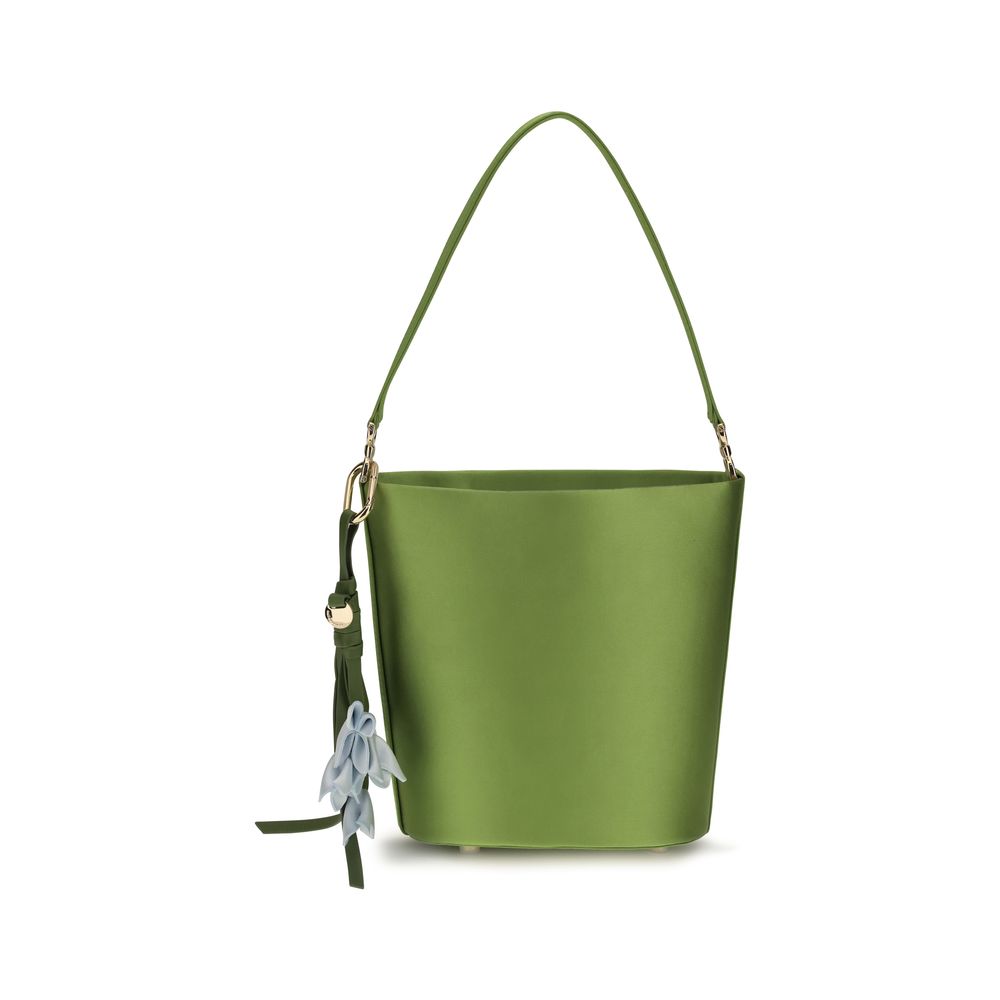 Bicolor Polyester Backet Bag