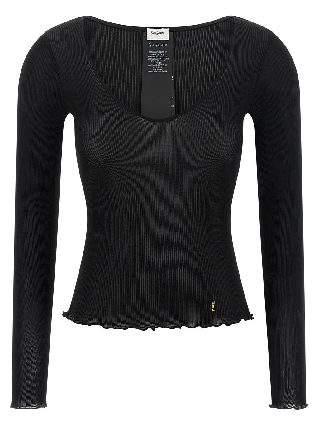 Black Silk Shirt
