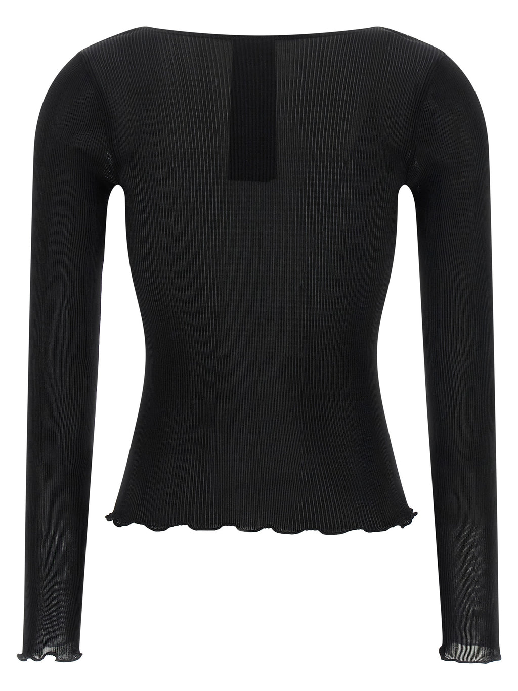 Black Silk Shirt