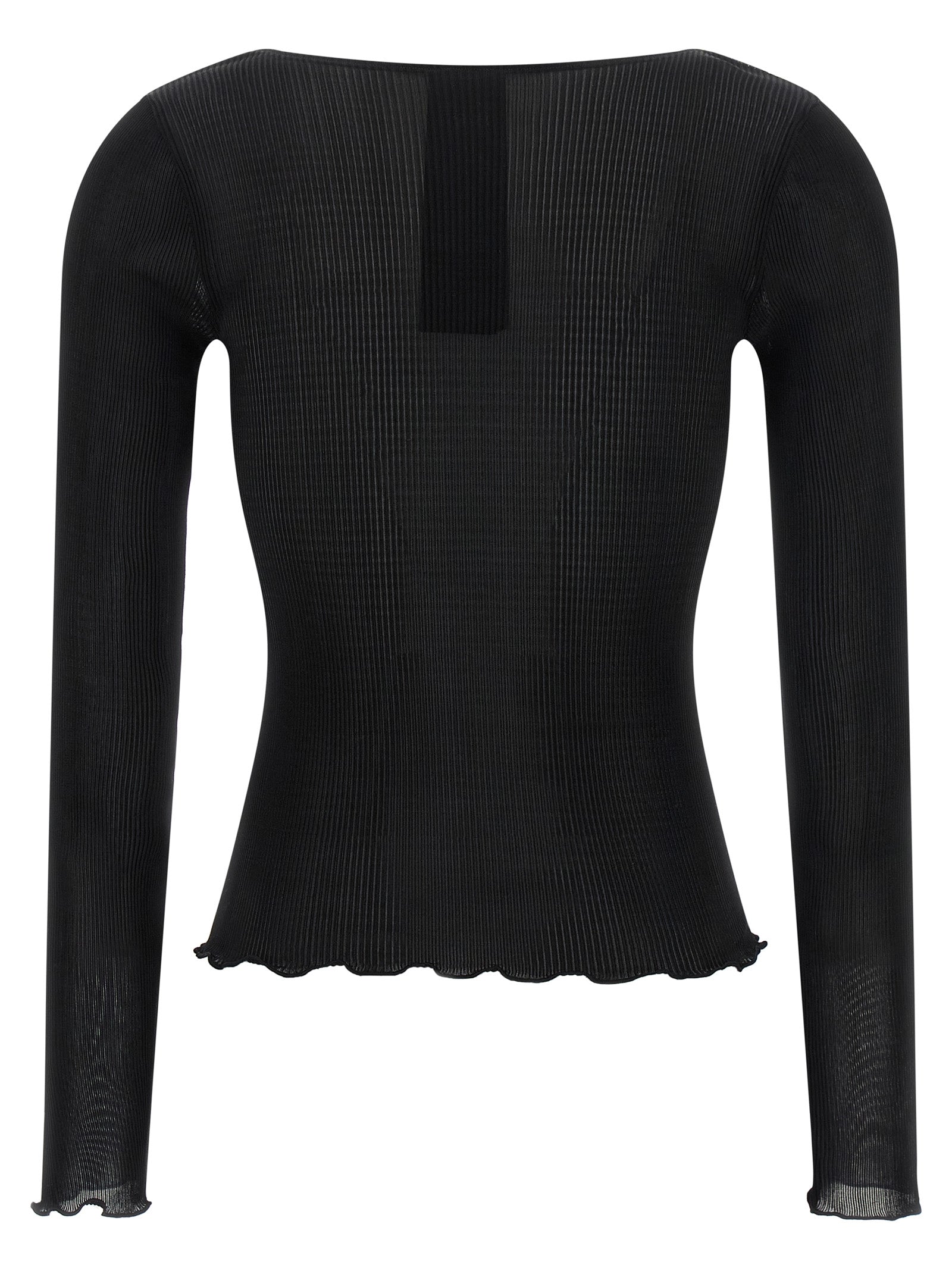 Black Silk Shirt