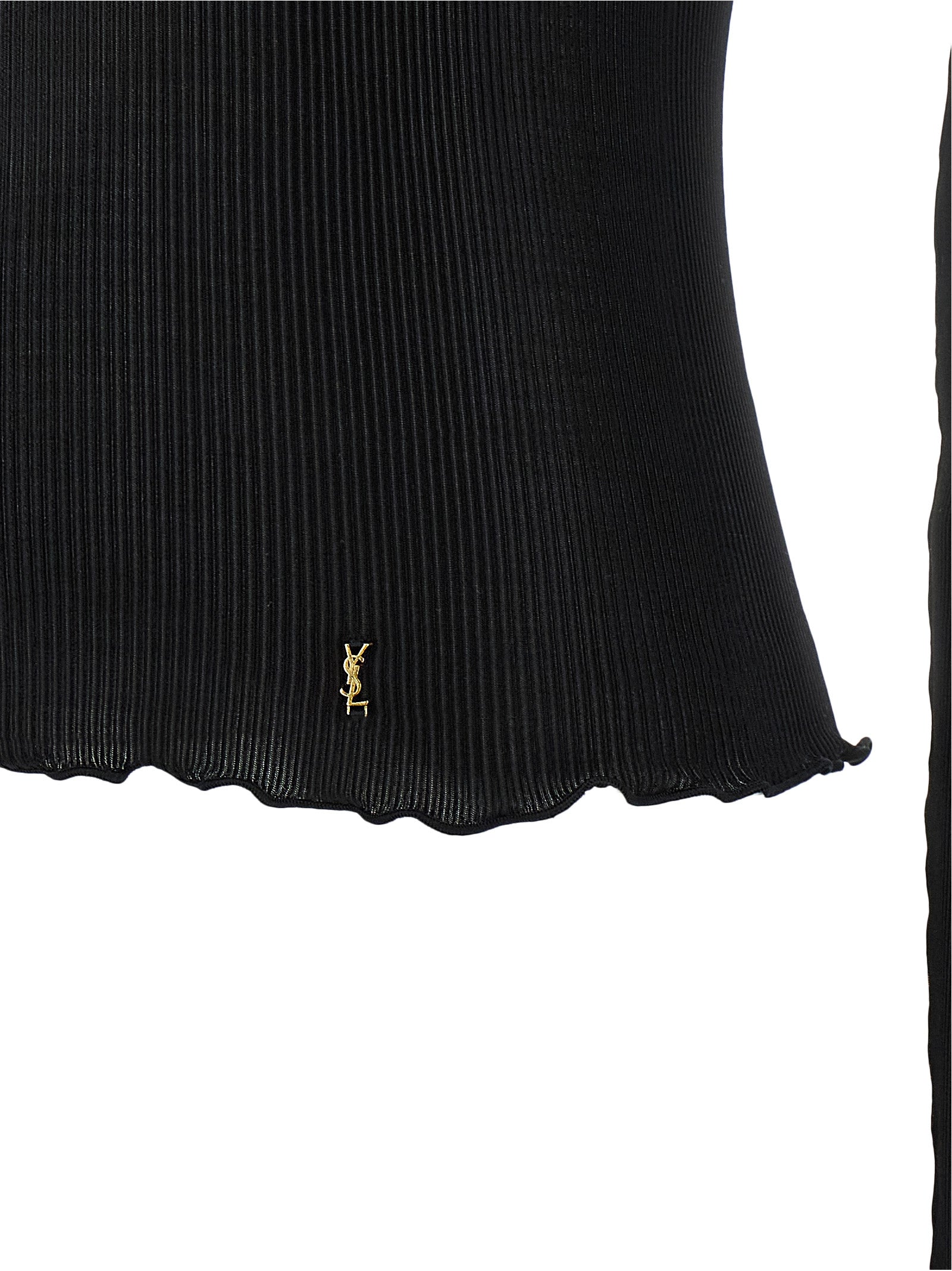 Black Silk Shirt