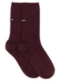 Bordeaux Wool Socks