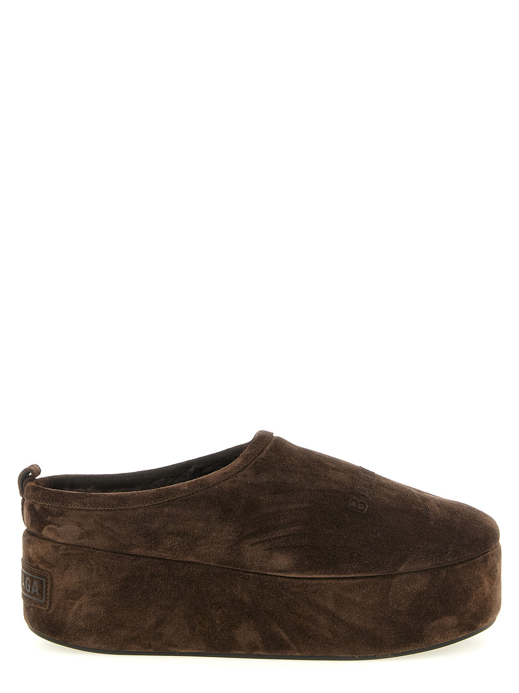 Brown Calfskin Mules