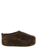 Brown Calfskin Mules
