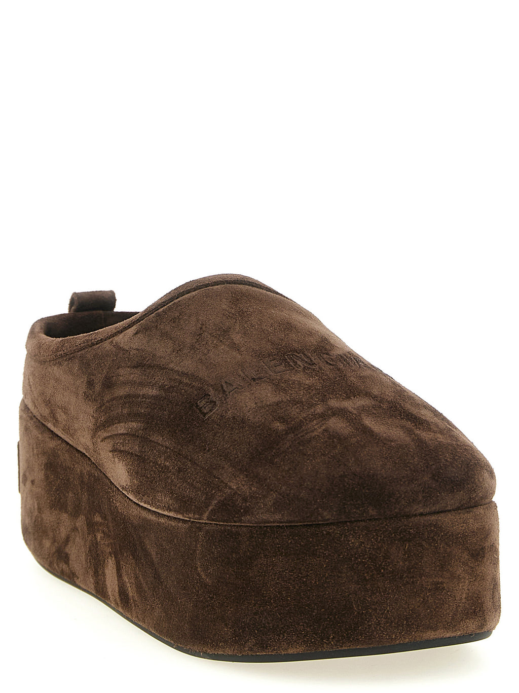 Brown Calfskin Mules