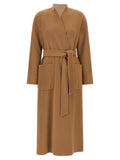 Beige Wool Coat