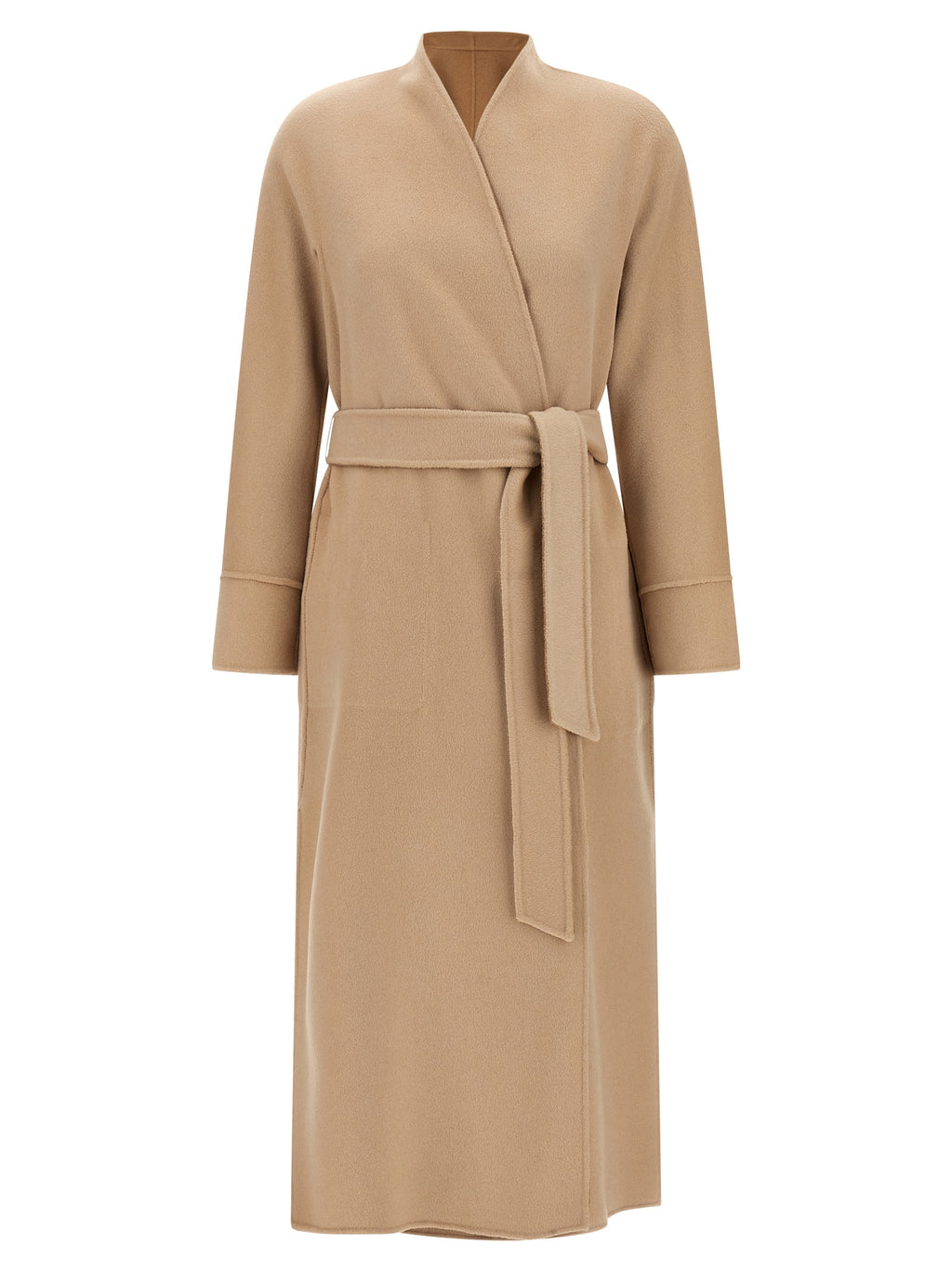 Beige Wool Coat