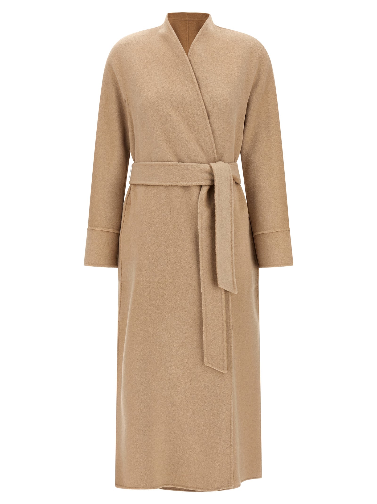 Beige Wool Coat