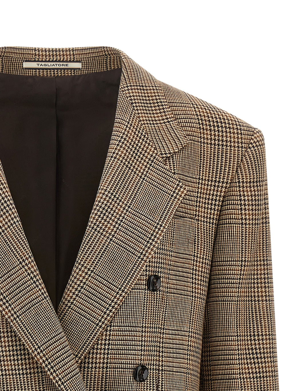 Brown Polyester Blazer