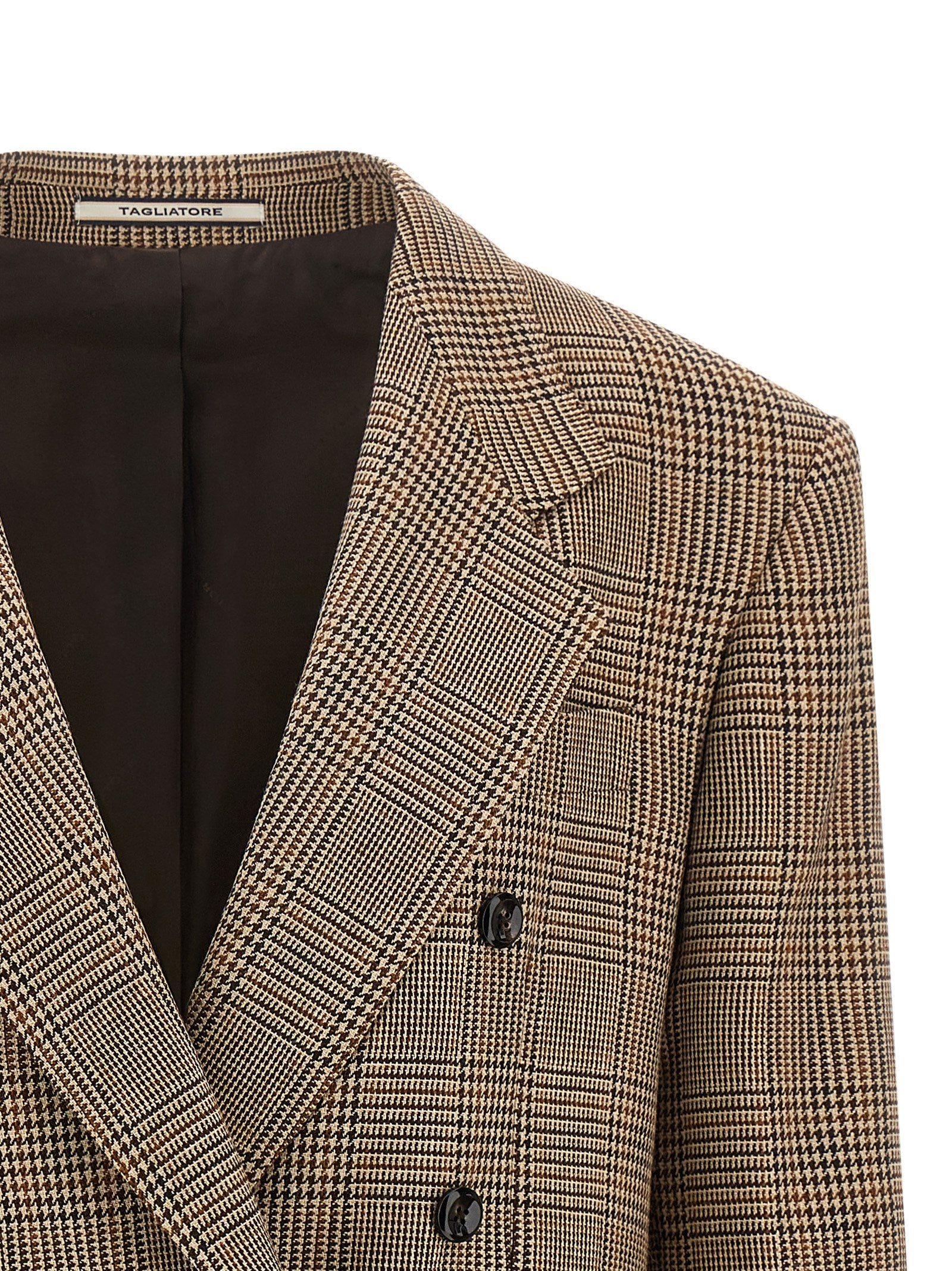 Brown Polyester Blazer