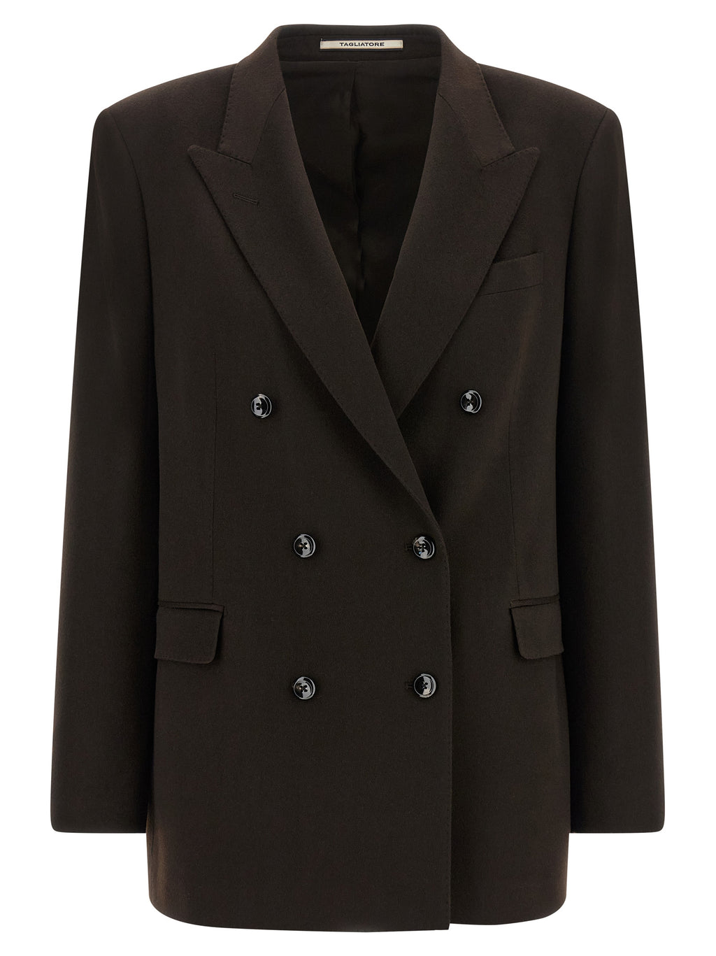 Brown Cashmere Blazer