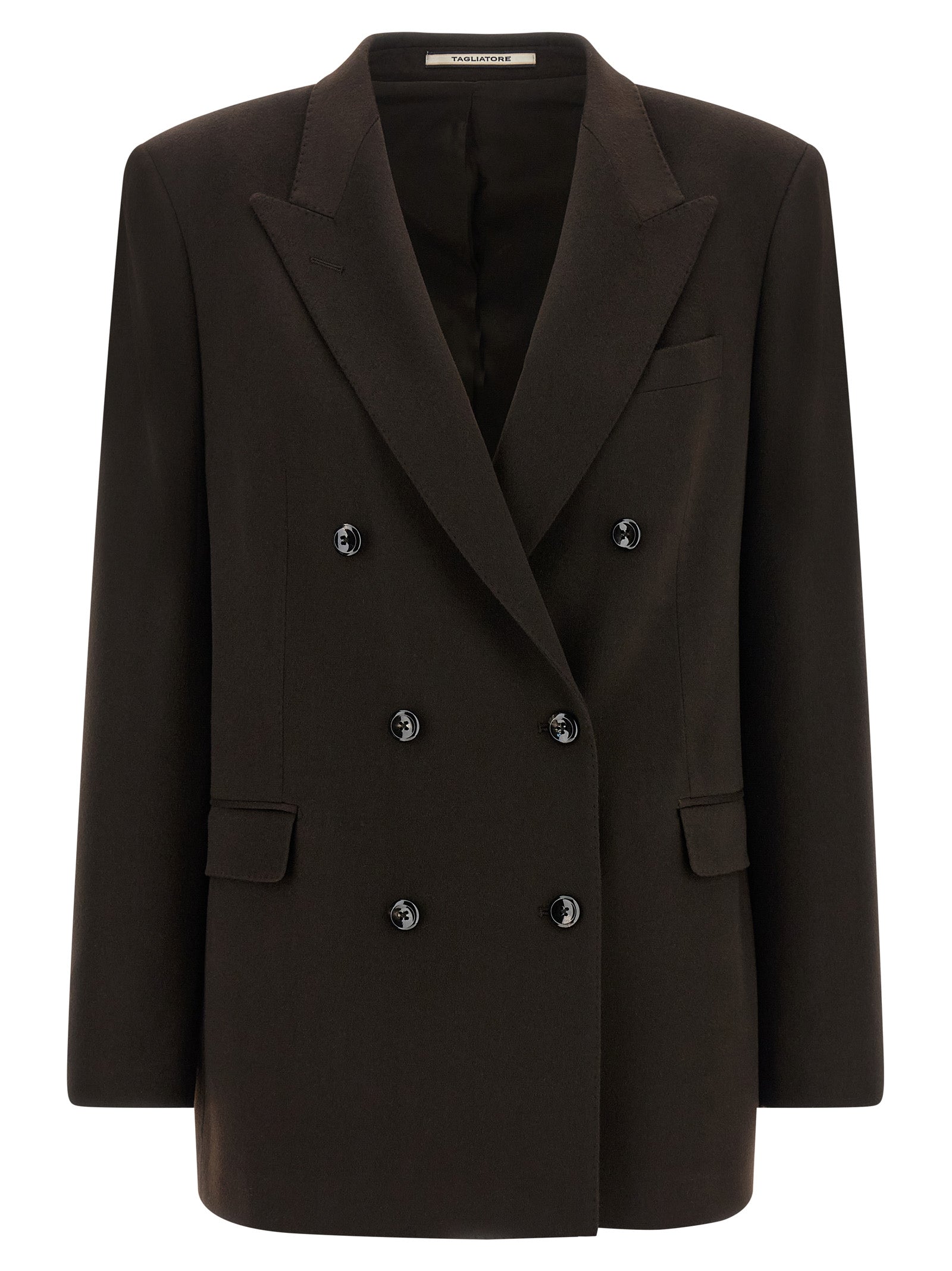 Brown Cashmere Blazer