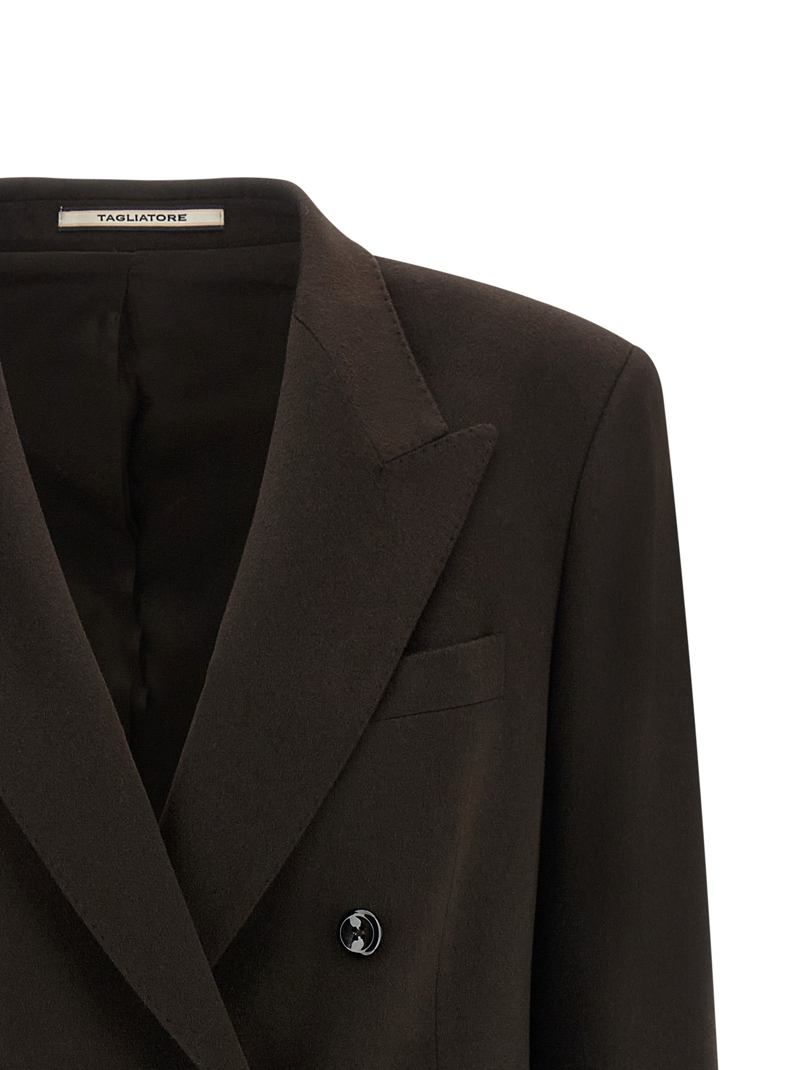 Brown Cashmere Blazer