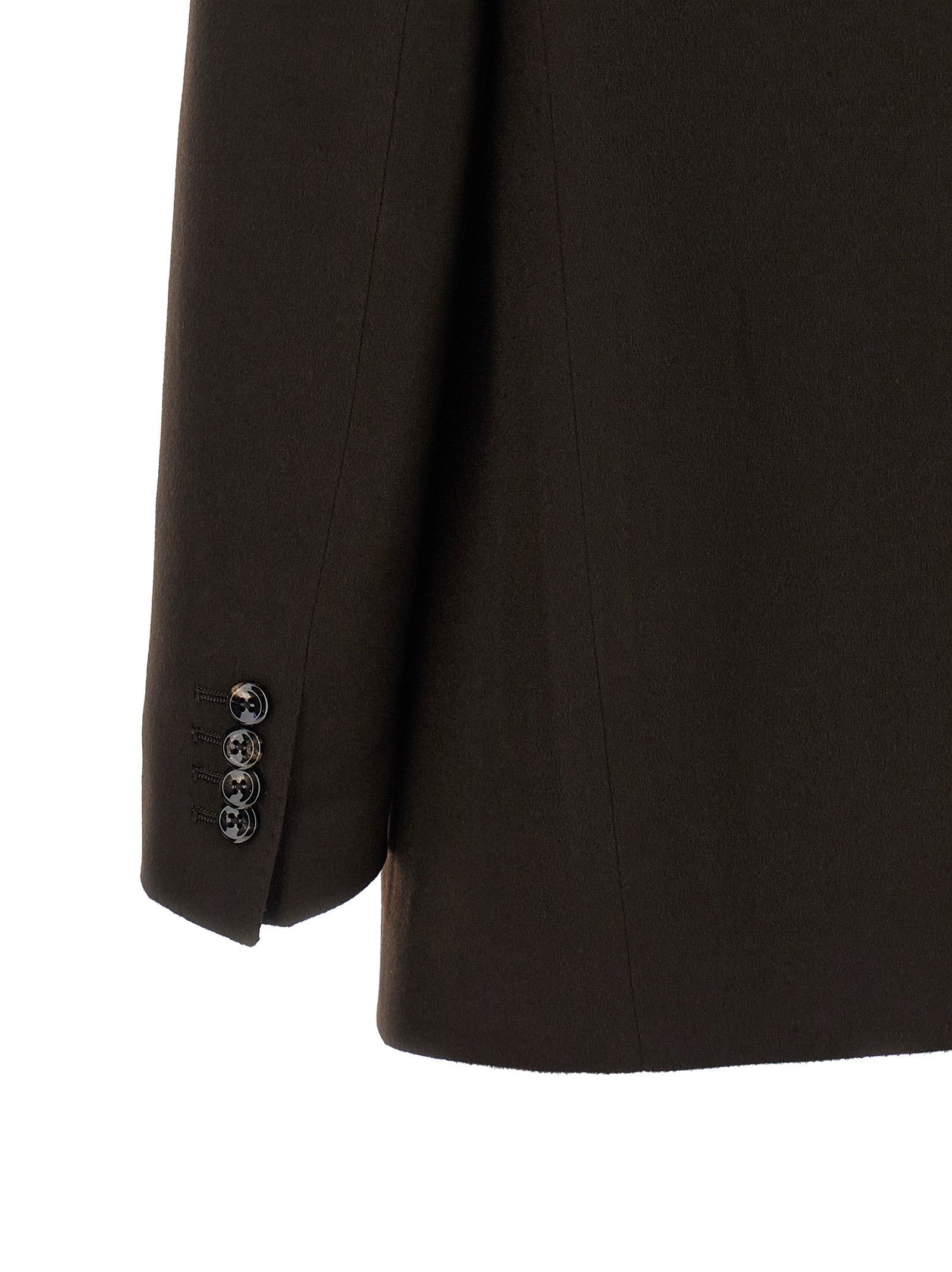 Brown Cashmere Blazer