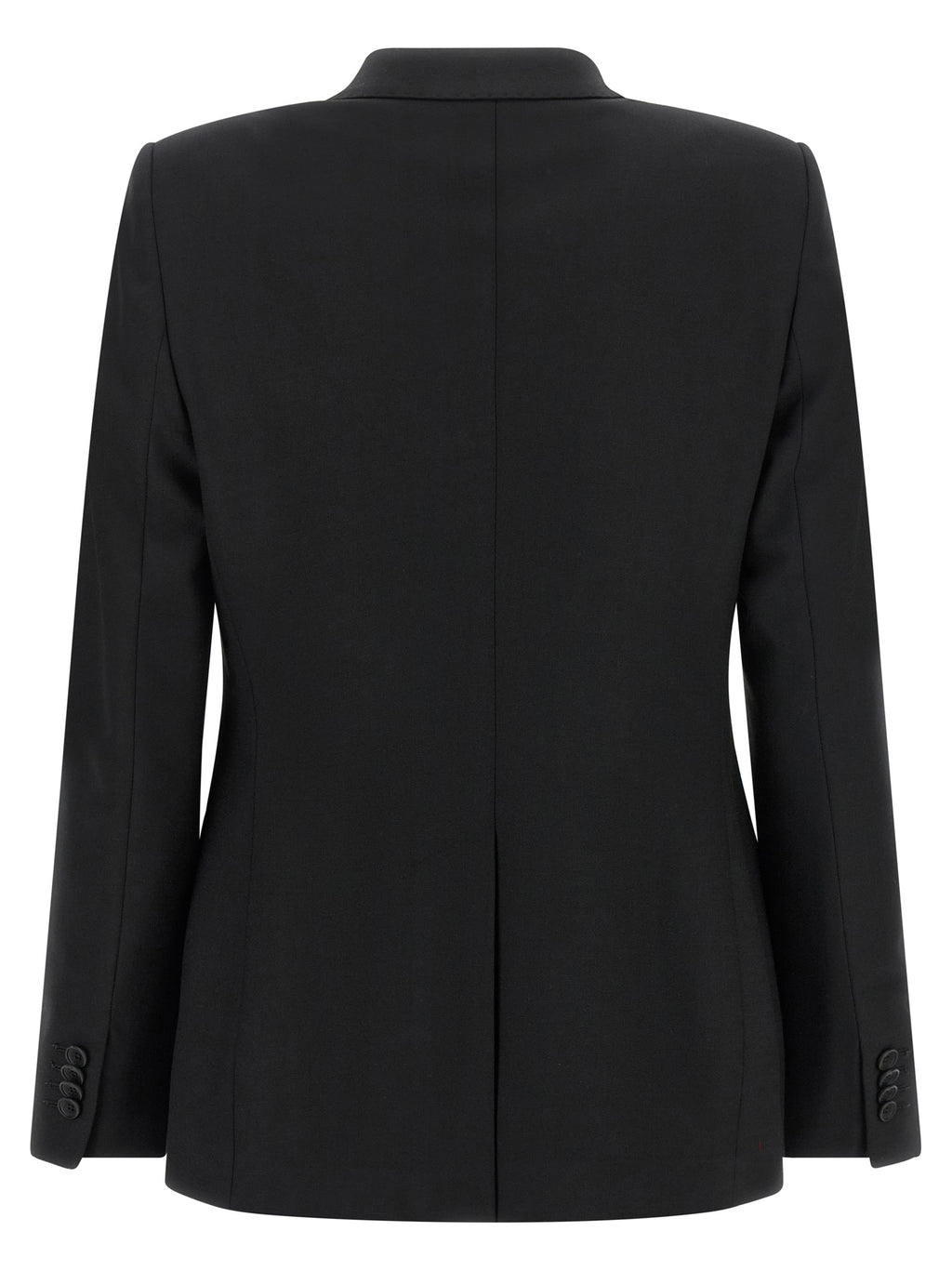 Black Polyester Blazer