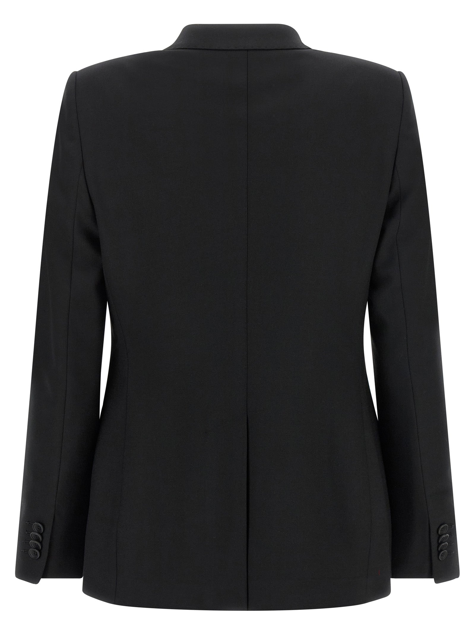 Black Polyester Blazer