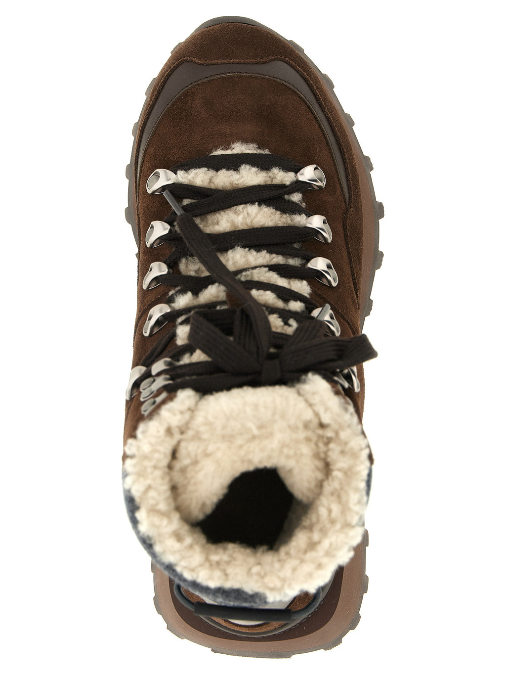 Brown Calfskin Ankle Boots