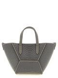 Gray Calfskin Handbag