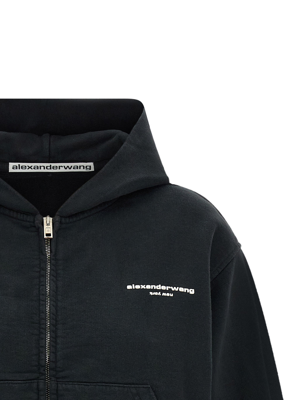 Black Cotton Sweatshirt