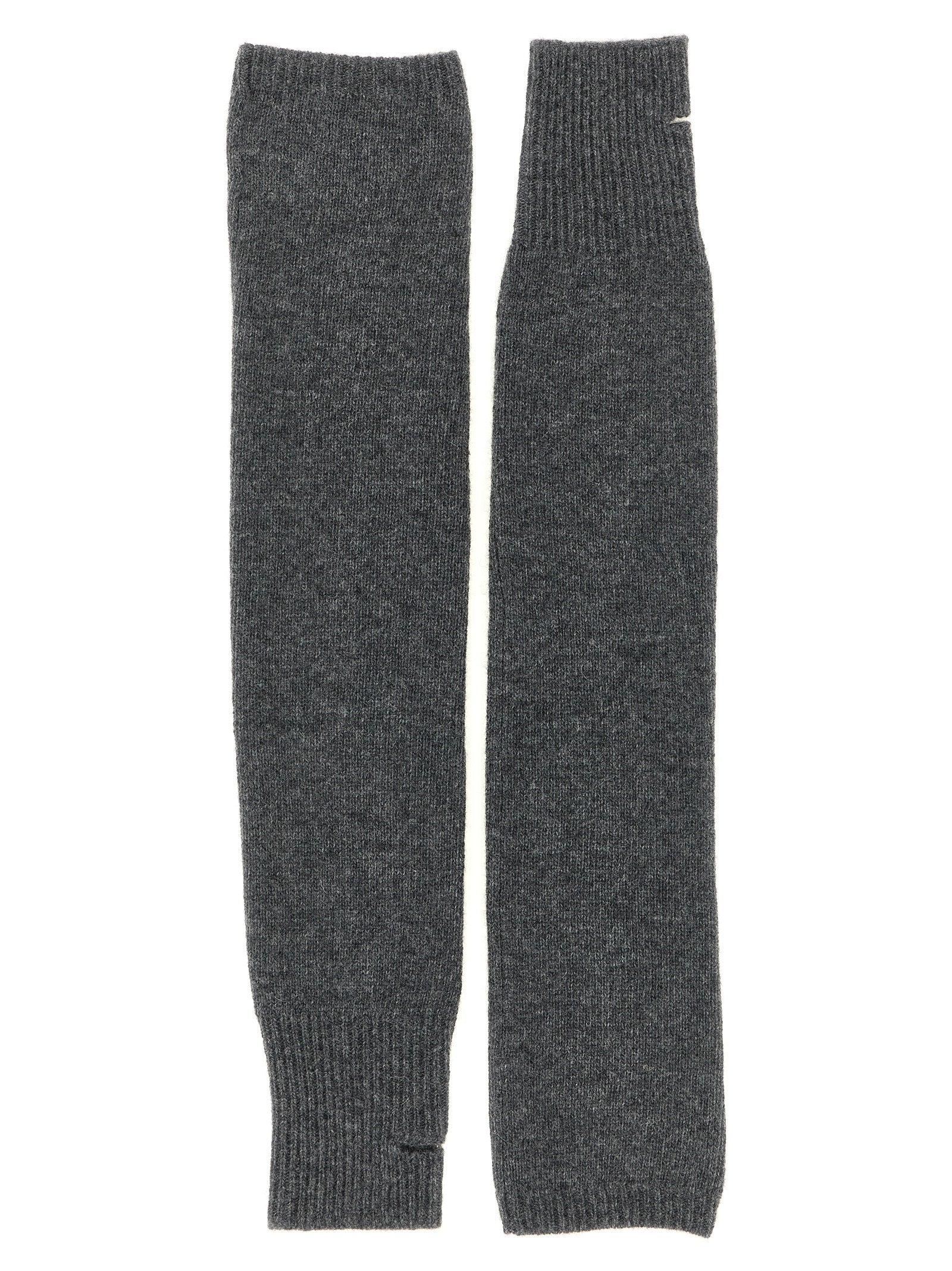 Gray Wool Gloves