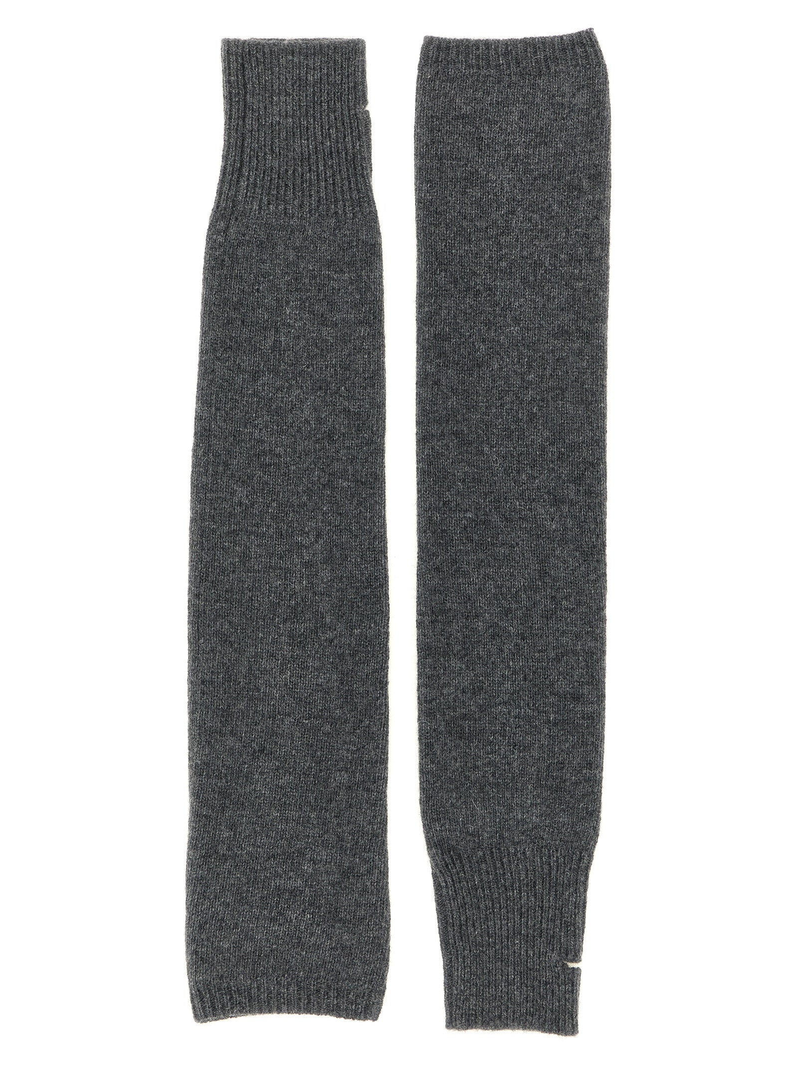 Gray Wool Gloves