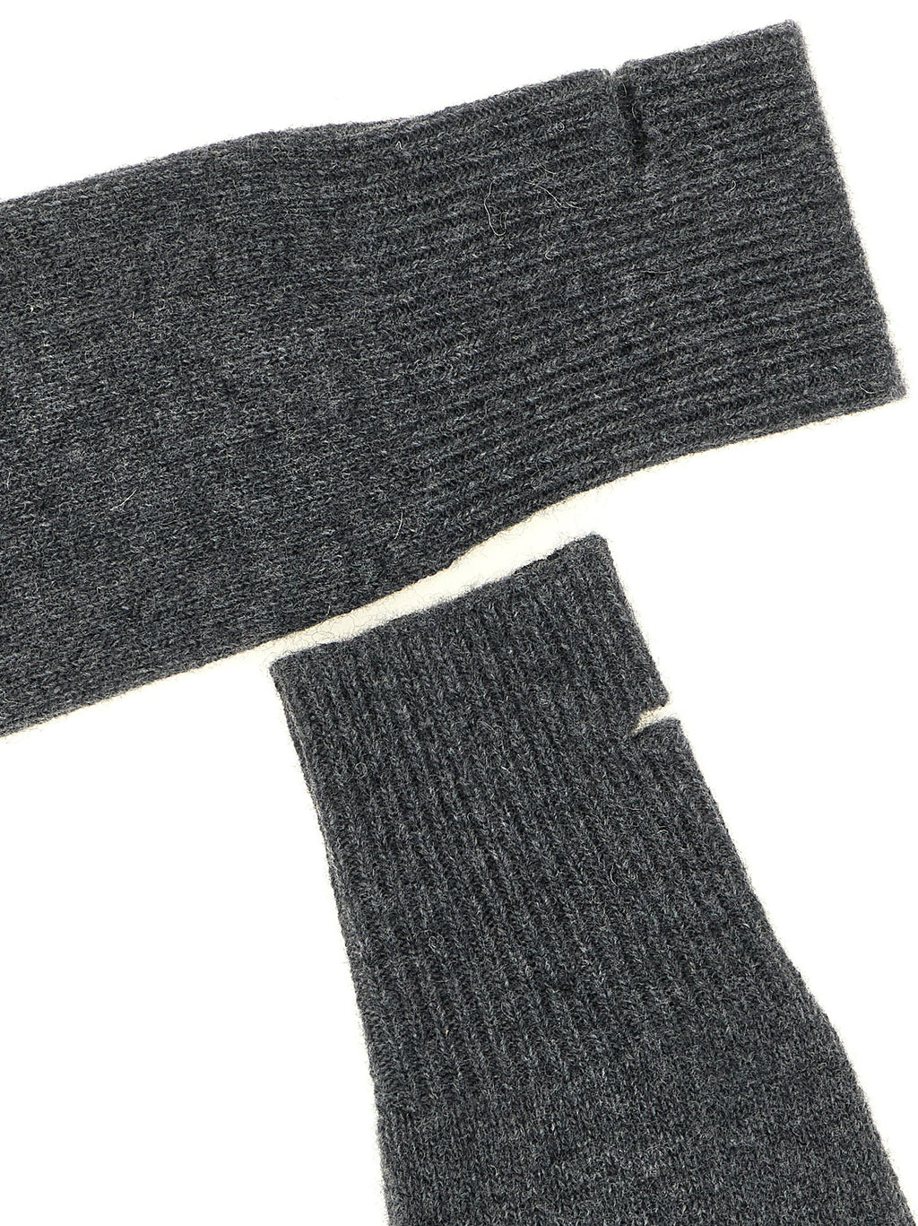 Gray Wool Gloves