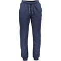 Blue Cotton Men's Trousers
