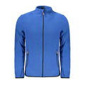 Blu Polyester Men Sweatshirt
