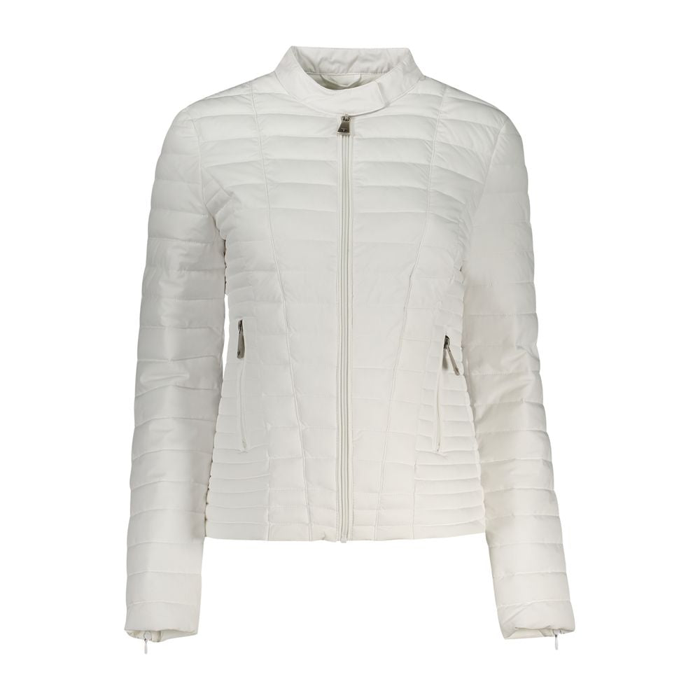 Bianco Poliuretano Women Jacket