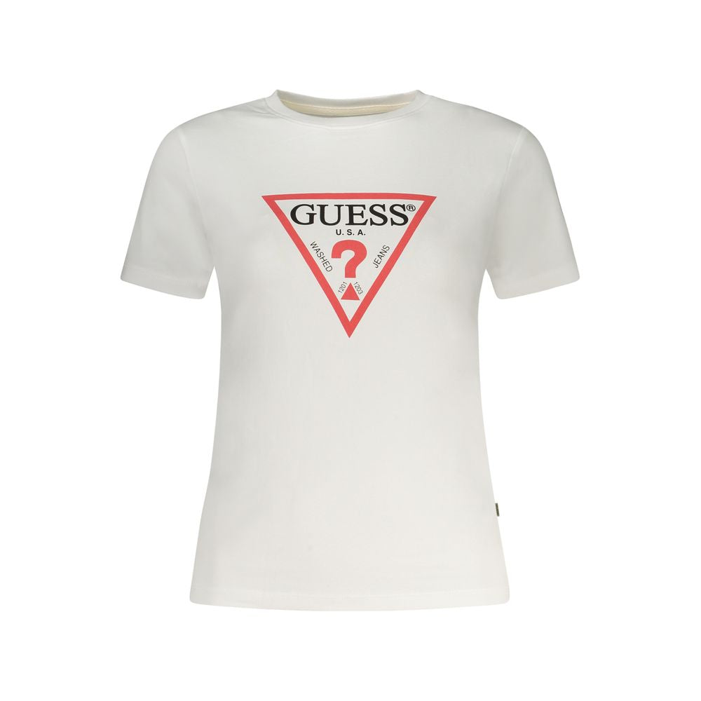 White Organic Cotton Women T-Shirt