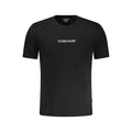 Black Cotton Men T-Shirt