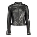 Black Polyurethane Women's Jacket