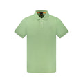 Green Cotton Men's Polo