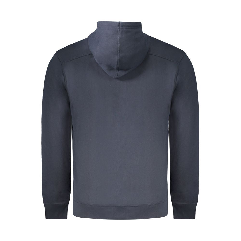 Blue Cotton Men's Sweatshirt